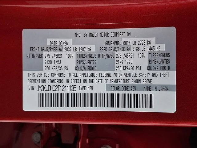 New 2026 Red Mazda 3.3 Turbo S Premium image 18