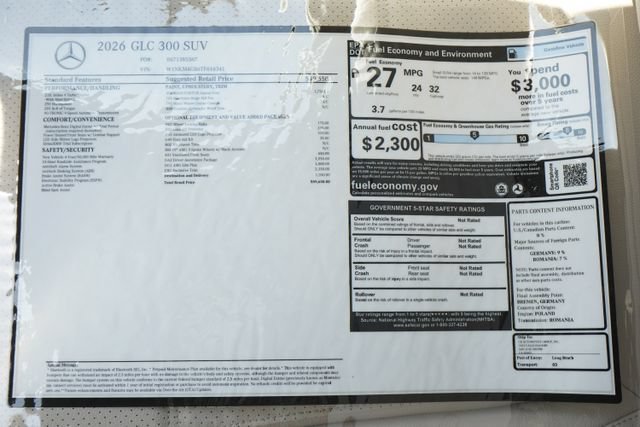 New 2026 MANUFAKTUR Alpine Grey Mercedes-Benz GLC 300 image 68