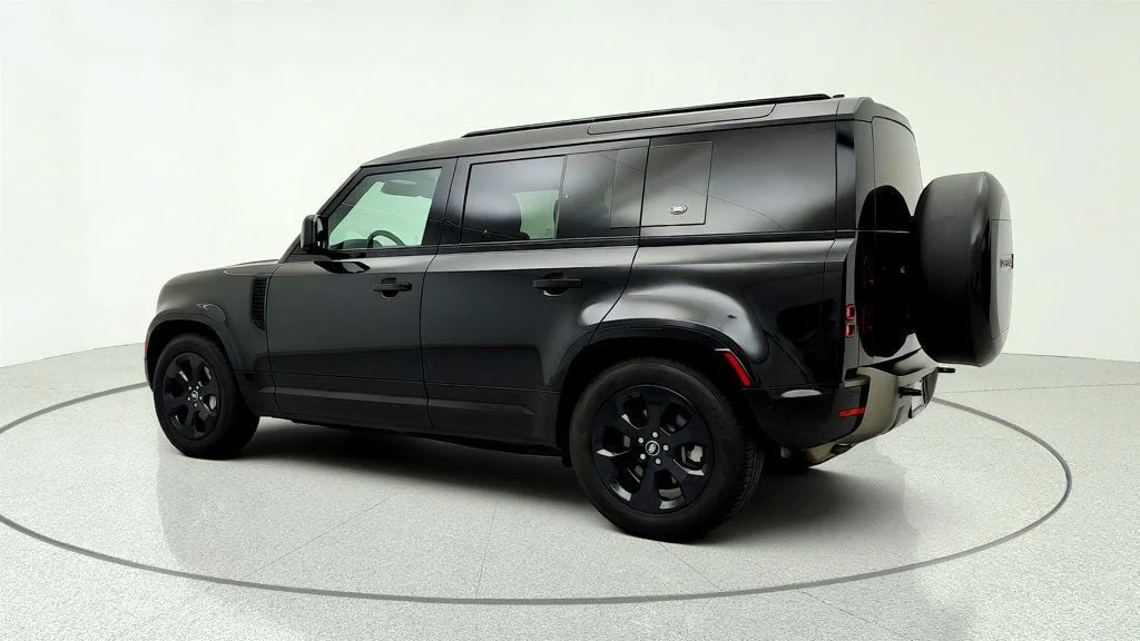 Used 2023 Santorini Black Metallic Land Rover 110 X-Dynamic SE AWD w/ Air Suspension & Cold Climate Pkgs + ACC image 7