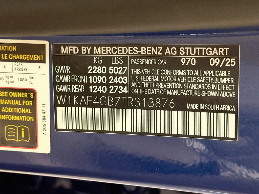 Certified Used 2026 Starling Blue Metallic Mercedes-Benz C 300 image 35