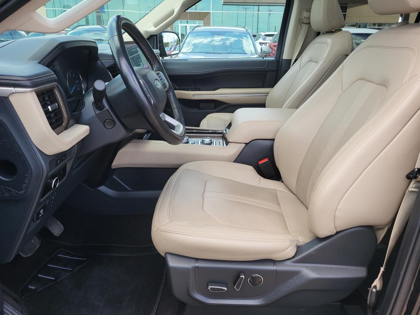 Used 2023 Agate Black Metallic Ford Limited image 22