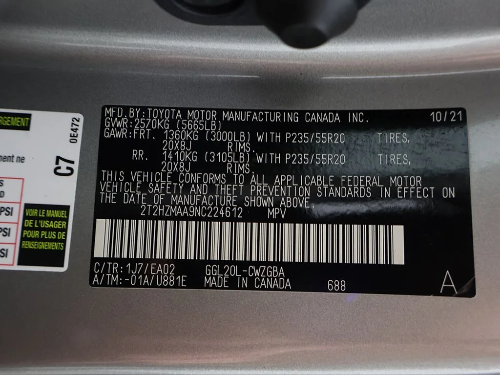 Used 2022 Silver Lexus 350 image 57
