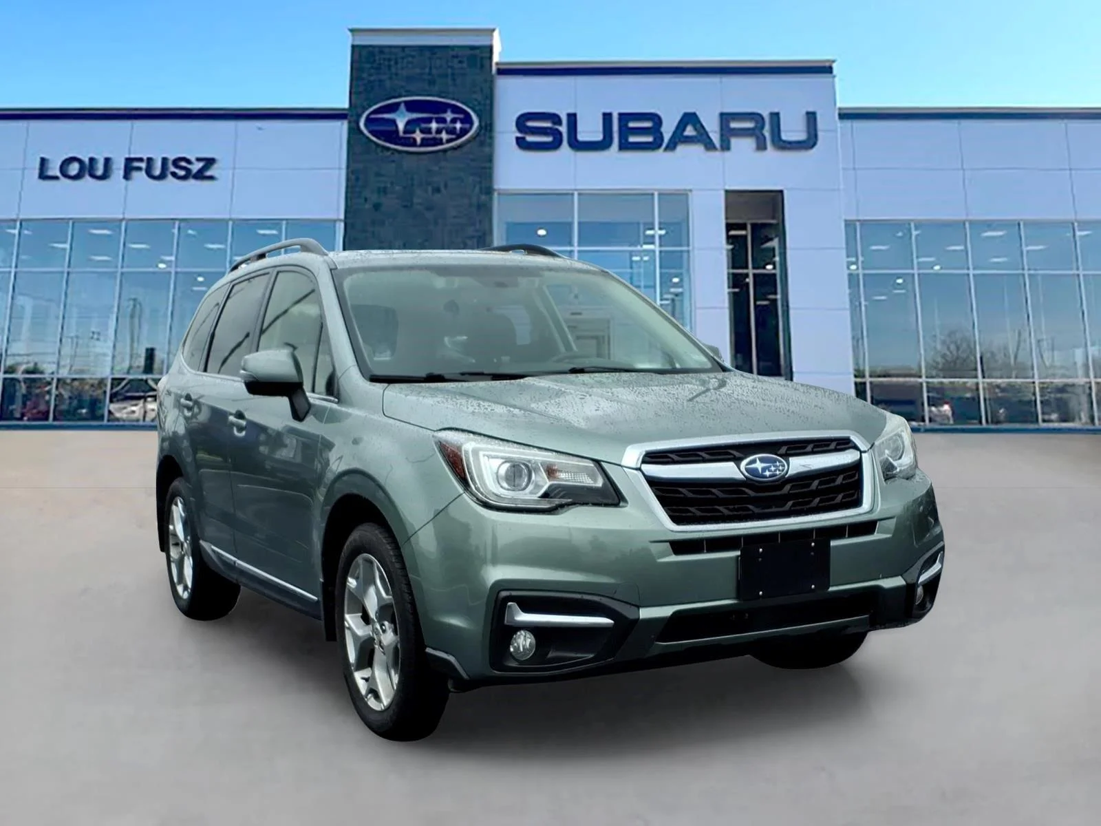 Used 2017 Jasmine Green Metallic Subaru Touring image 1