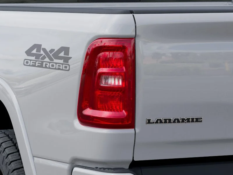 New 2026 Bright White Clear-Coat Exterior Paint RAM Laramie image 35