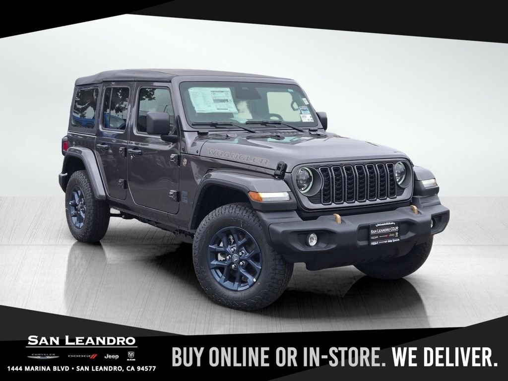 New 2026 Granite Crystal Metallic Clearcoat Jeep 85th Anniversary image 1