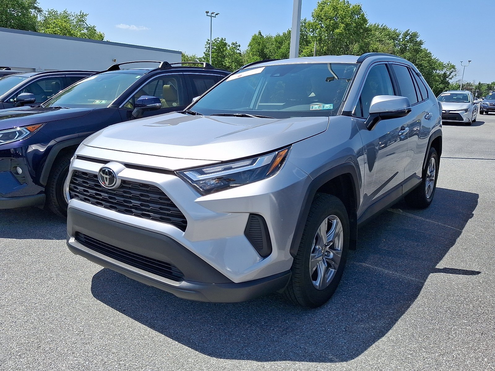 Certified Used 2025 SILVER SKY METALLIC Toyota XLE image 2