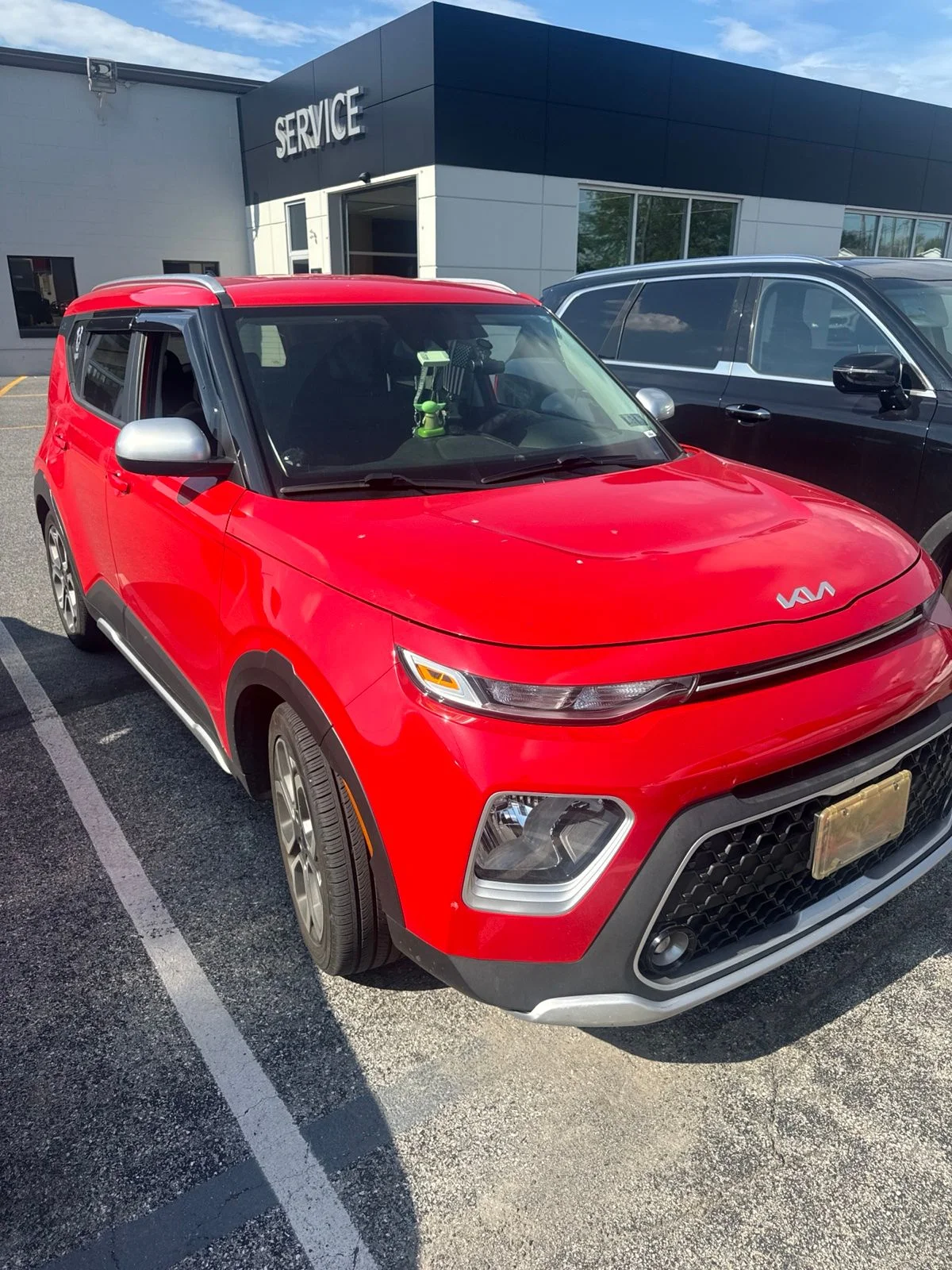 Certified Used 2022 Red Kia X-Line image 2