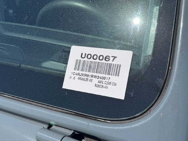 Used 2024 Gray Jeep Rubicon 4xe image 13