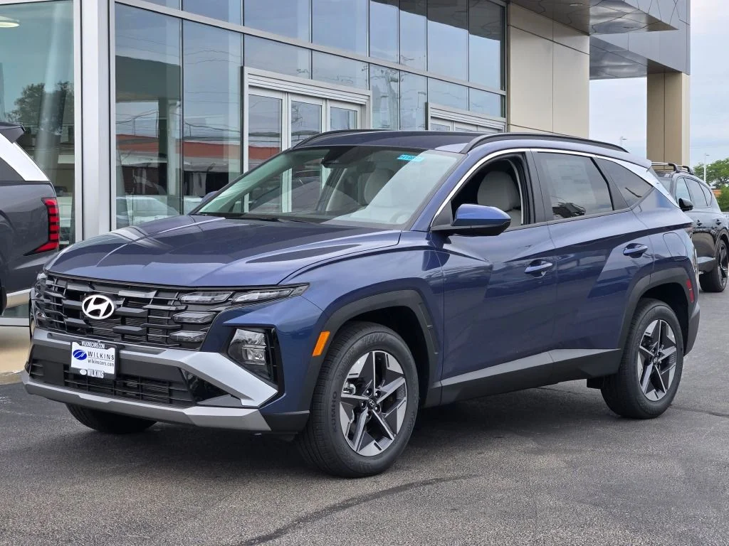 New 2026 Blue Hyundai SEL image 1