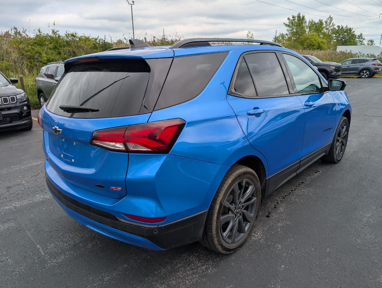 Used 2024 Riptide Blue Metallic Chevrolet RS image 10