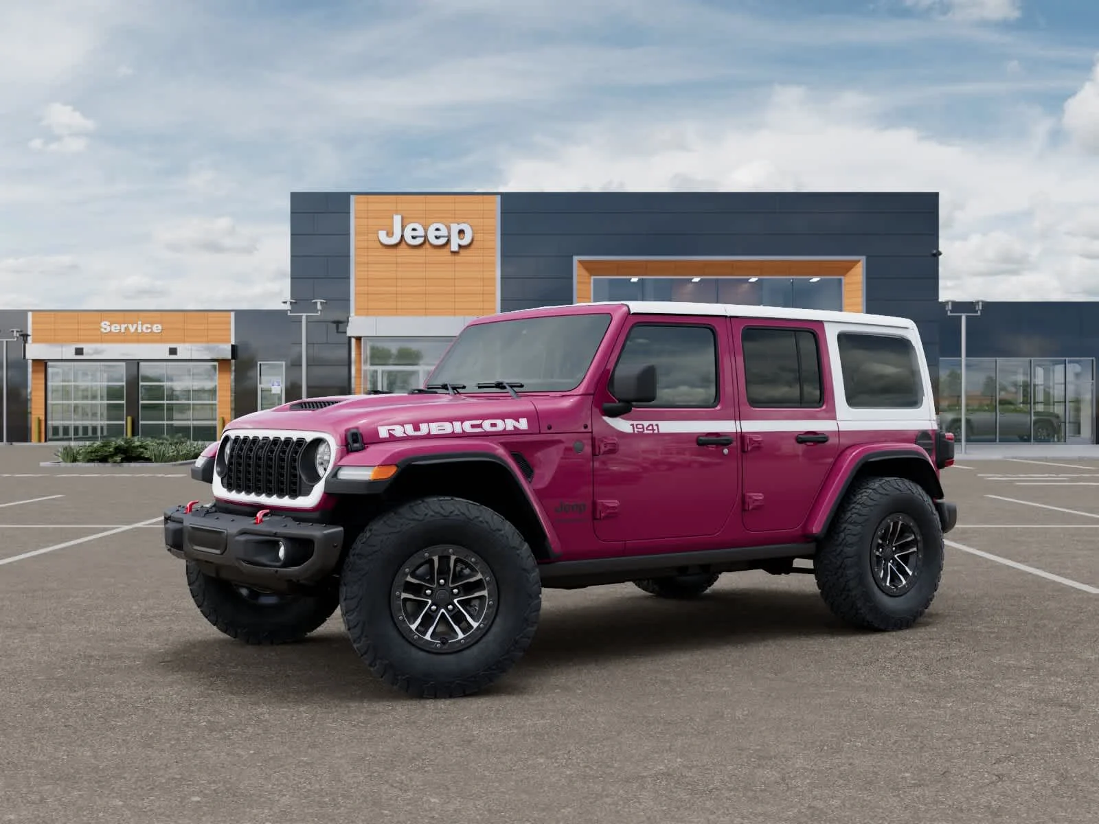 New 2026 Tuscadero Pearlcoat Jeep Rubicon image 2