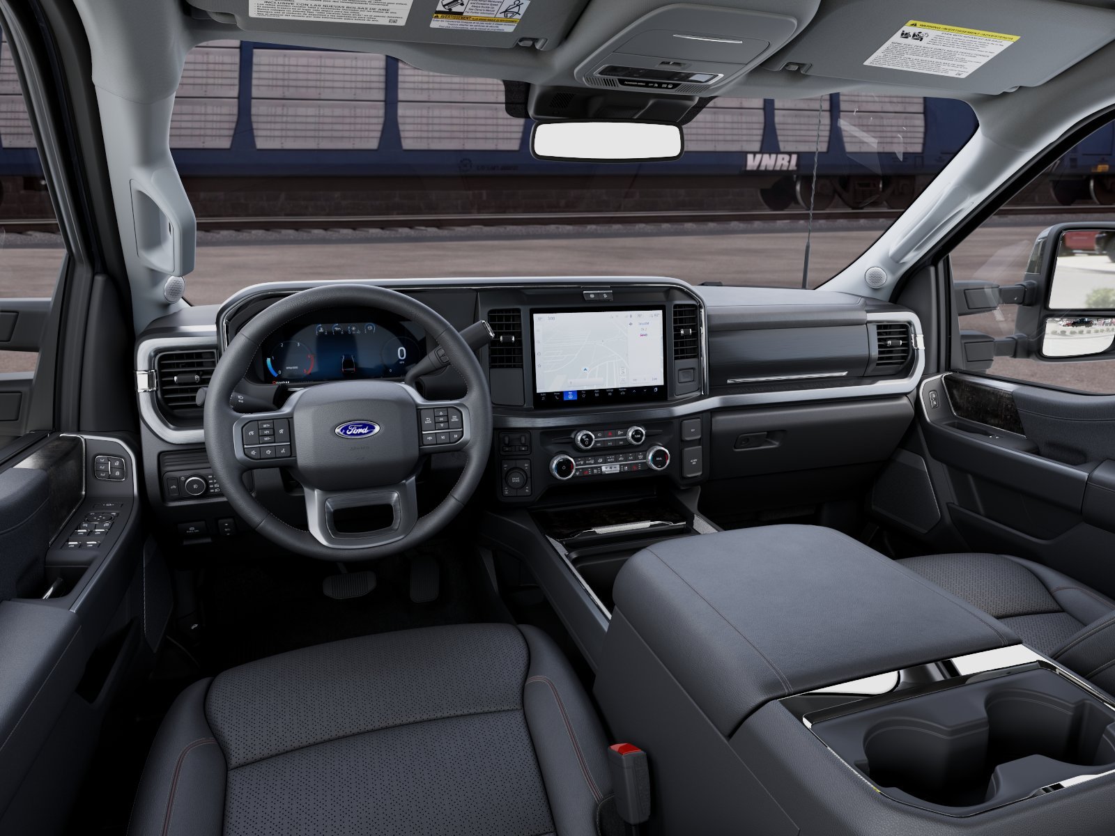 New 2027 Glacier Gray Metallic Tri-Coat Ford F-250® Lariat® image 9