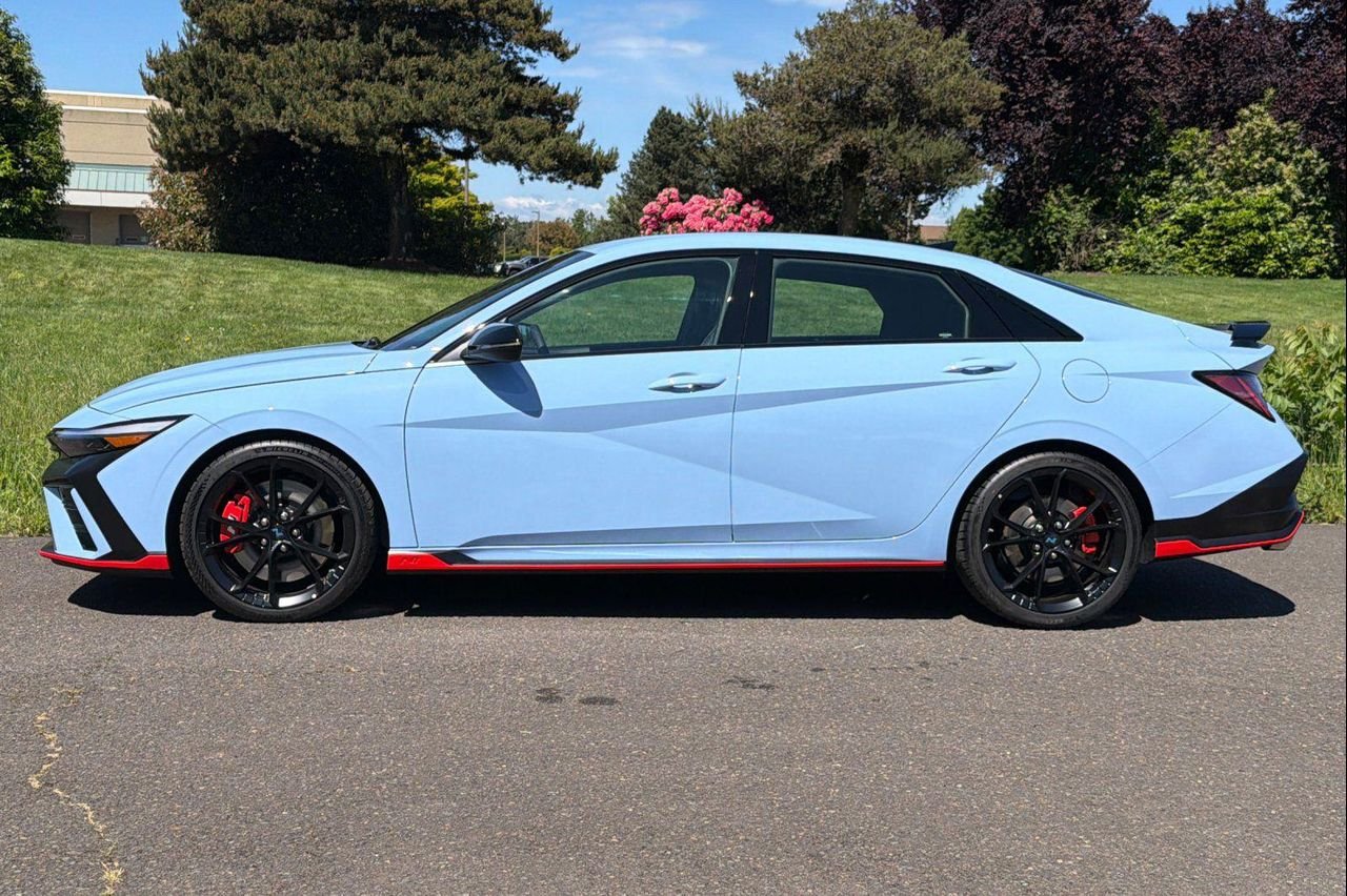New 2026 Blue Hyundai Sedan image 6