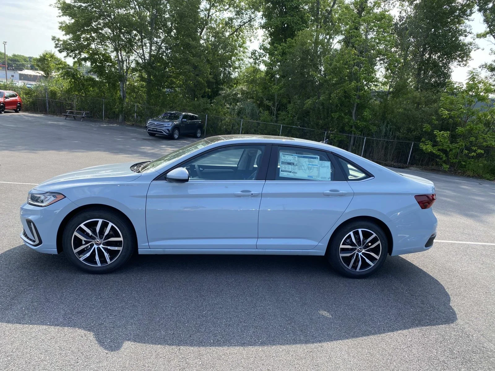 New 2026 Monument Gray Volkswagen SE Auto image 2