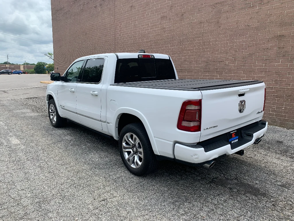 Used 2023 Bright White Clearcoat Ram Limited image 3