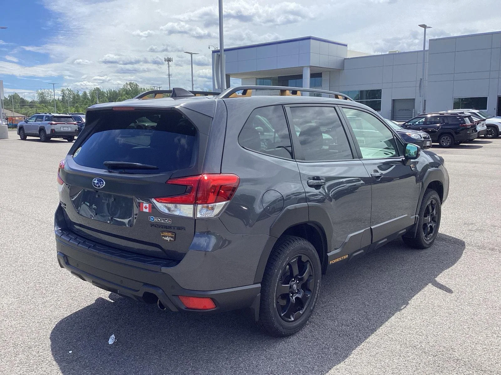 Used 2024 Magnetite Gray Metallic Subaru Wilderness image 9