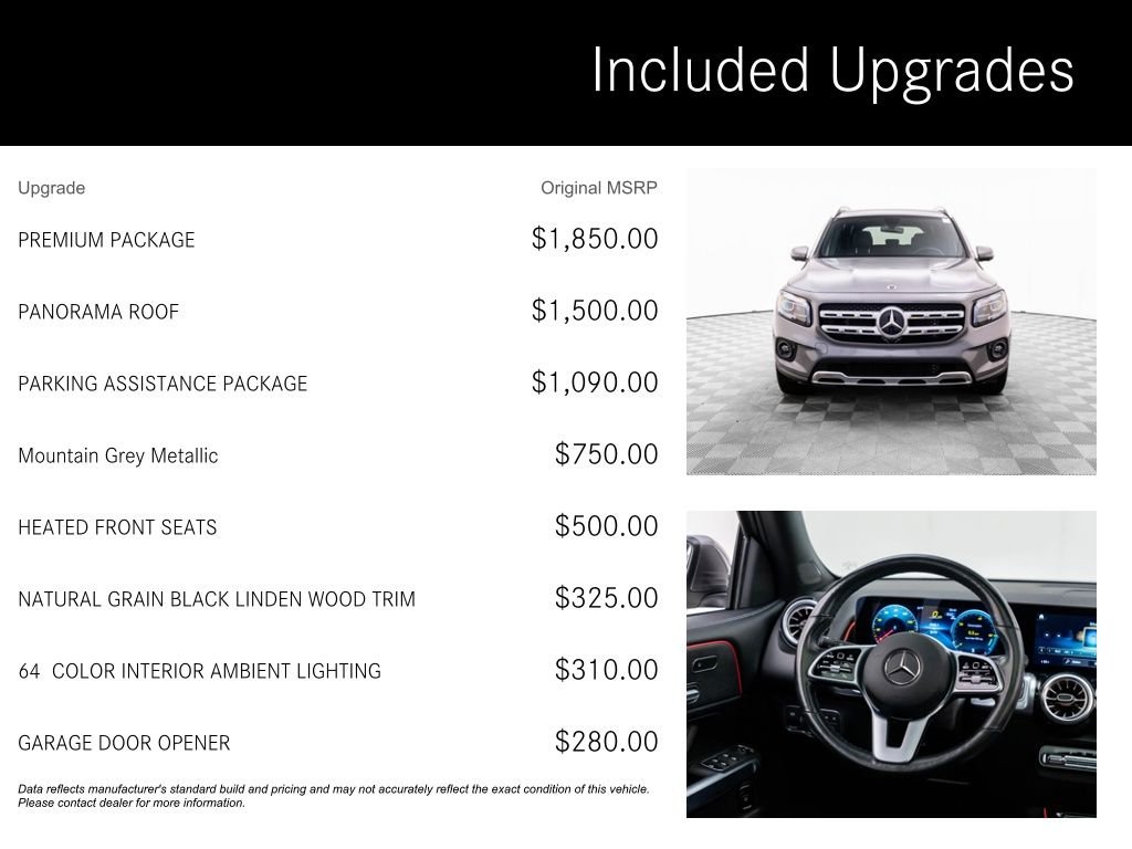 Certified Used 2023 Gray Mercedes-Benz GLB 250 image 4