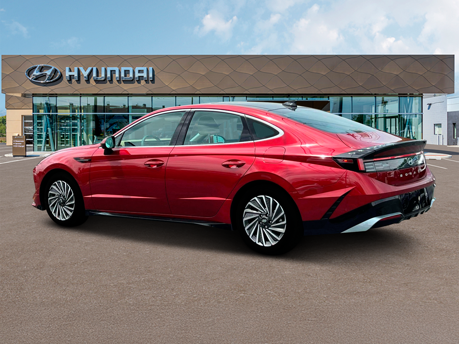 New 2025 Red Hyundai Limited image 4