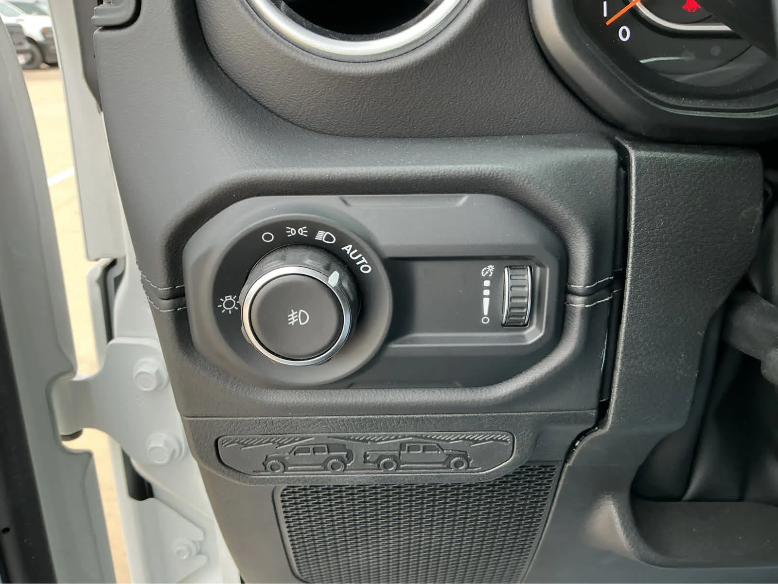 Used 2024 Bright White Clearcoat Jeep Sahara image 26