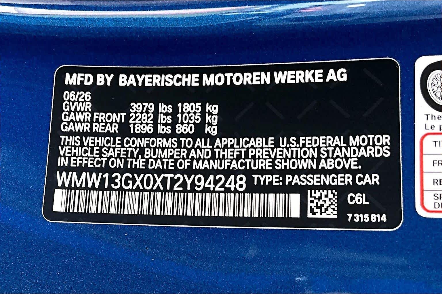 New 2026 Icy Sunshine Blue Metallic MINI Signature Plus image 18