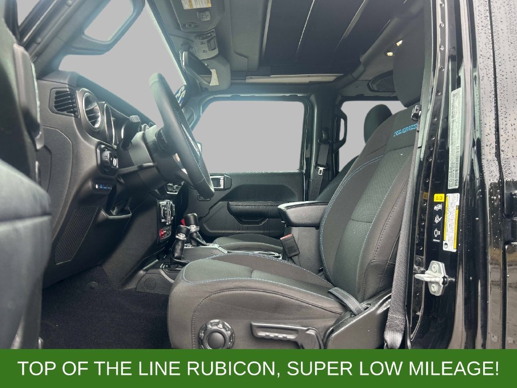 Used 2023 Black Jeep Rubicon 4xe image 14