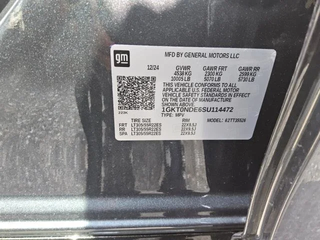 Used 2025 Graphite Blue Metallic GMC 2X image 23