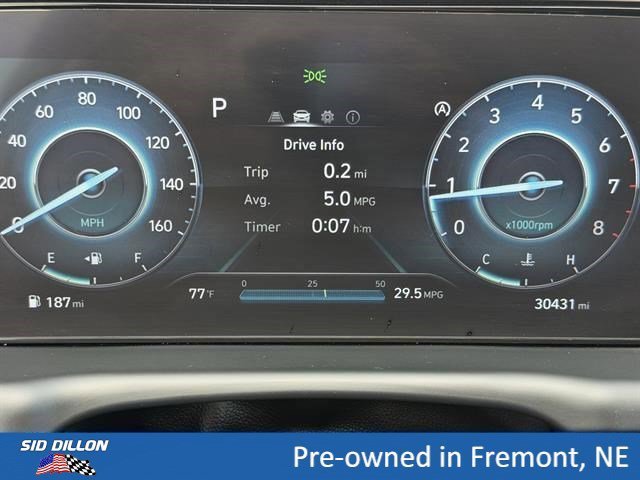 Used 2023 Shimmering Silver Hyundai SEL image 18