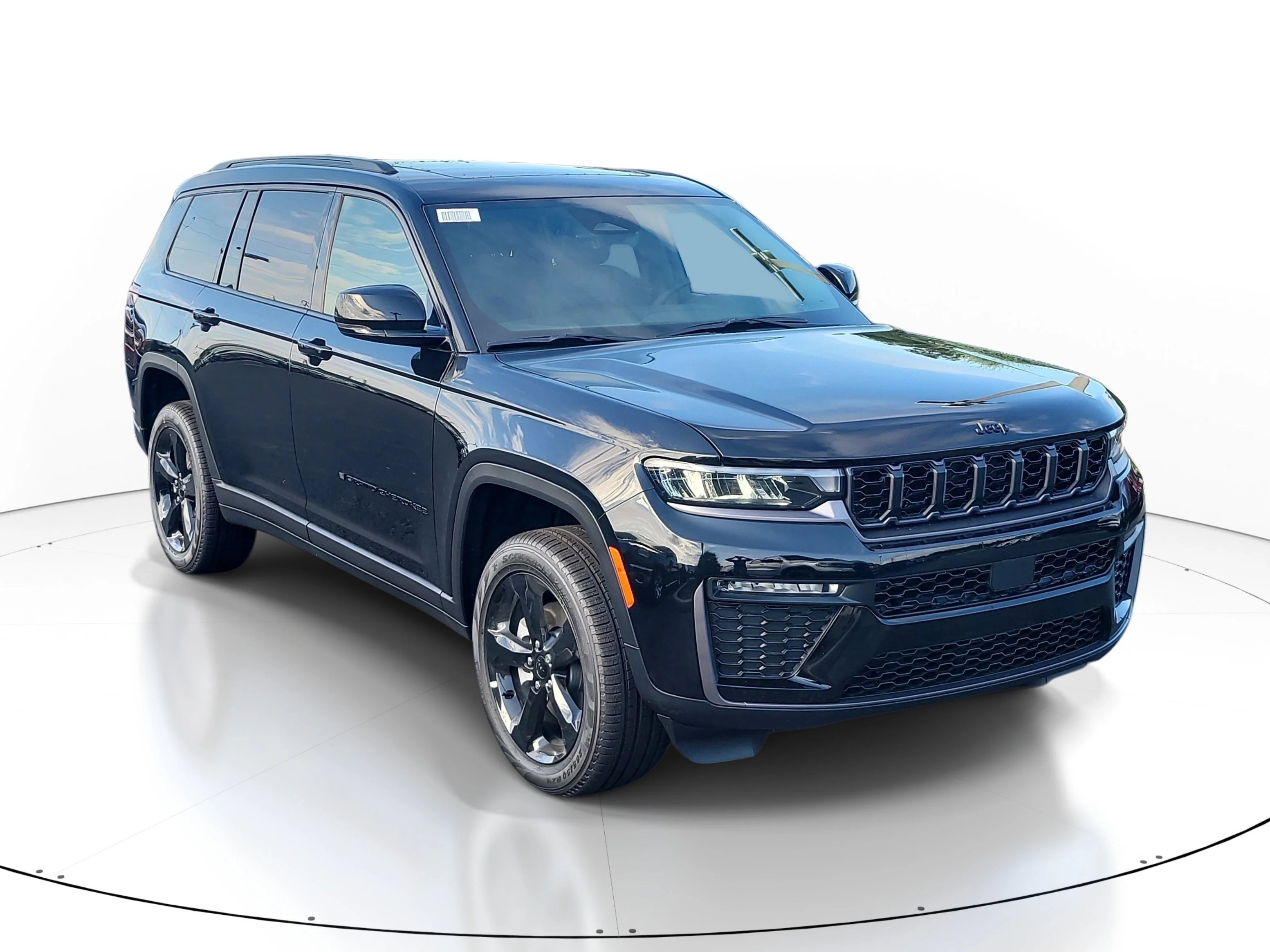 New 2026 Diamond Black Crystal Pearlcoat Jeep Limited image 2