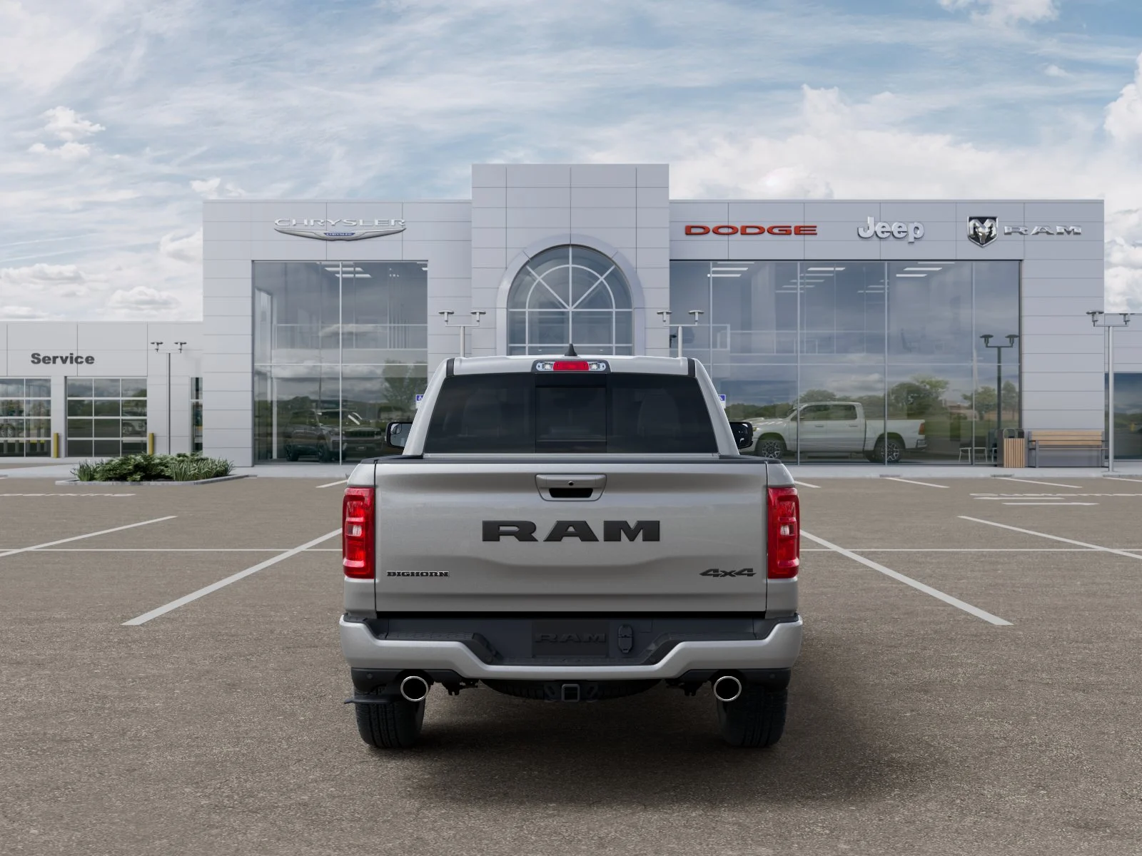 New 2026 Silver Zynith Exterior Paint RAM Big Horn/Lone Star image 37