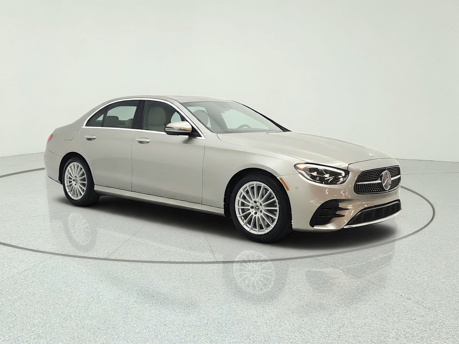 Certified Used 2023 Mojave Silver Metallic Mercedes-Benz E 350 RWD Sedan image 3