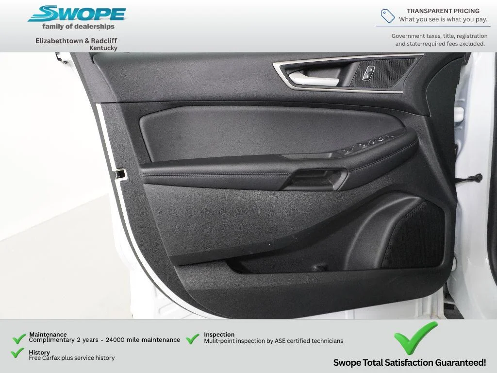 Certified Used 2023 OXFORD WHITE Ford SEL image 13