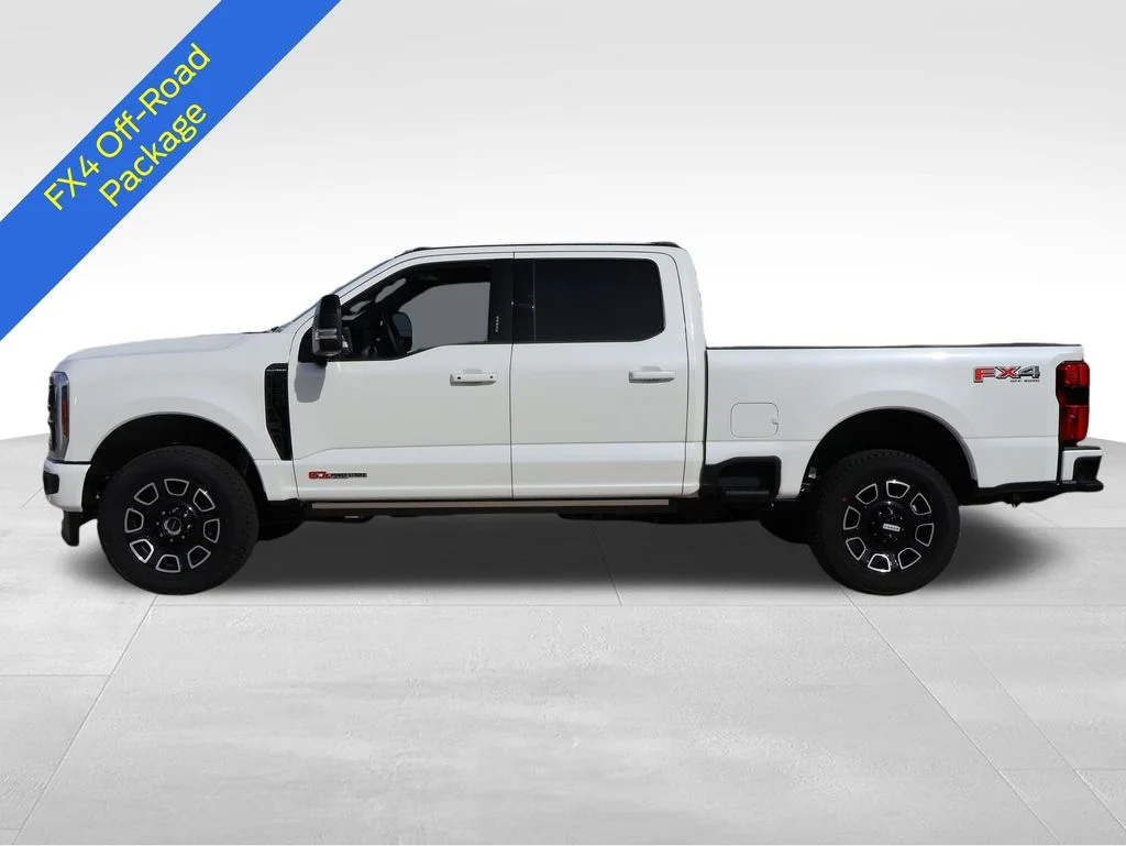 New 2026 Star White Metallic Tri-Coat Ford F-350® Platinum® image 2