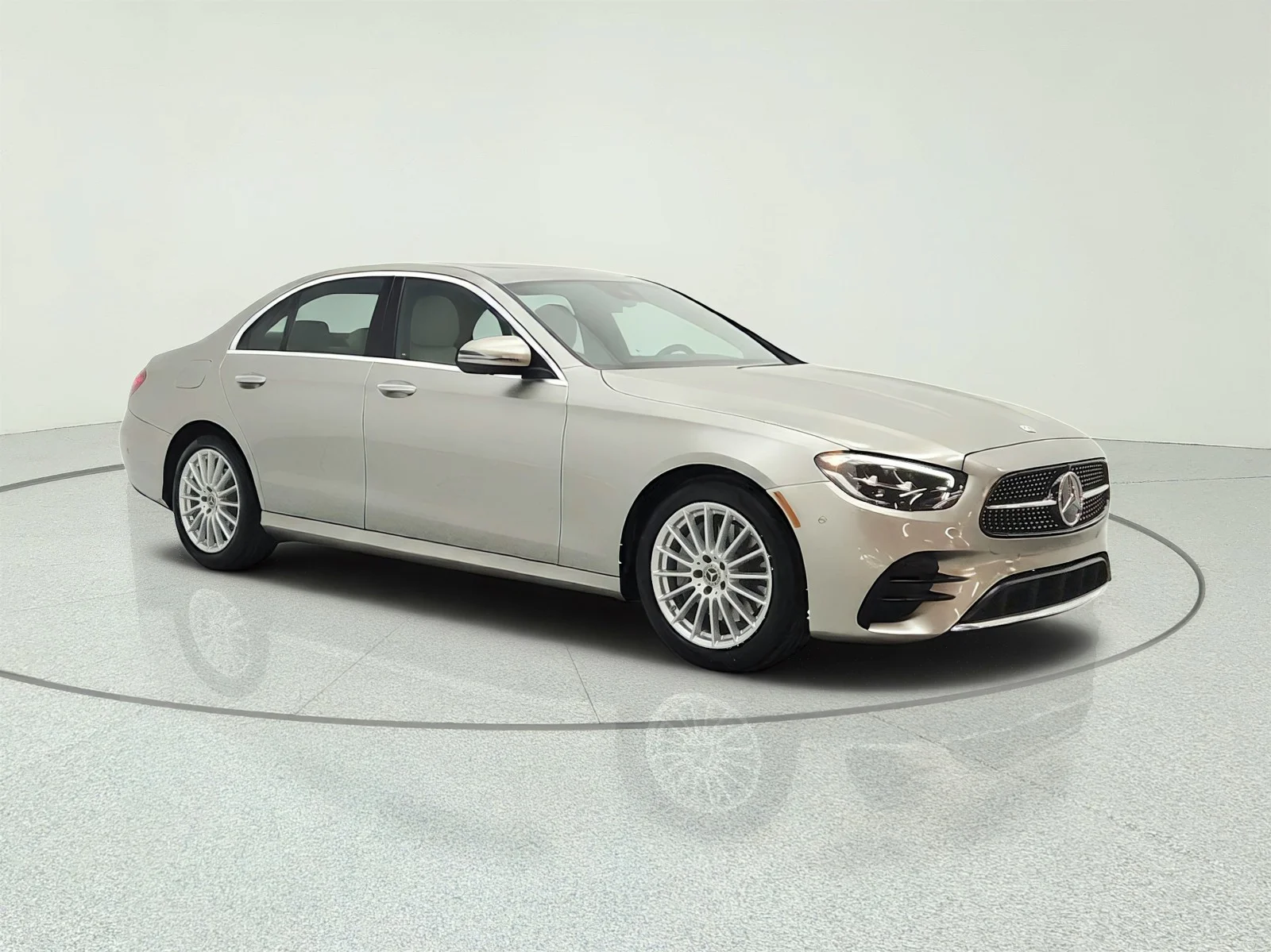 Certified Used 2023 Mojave Silver Metallic Mercedes-Benz E 350 RWD Sedan image 3