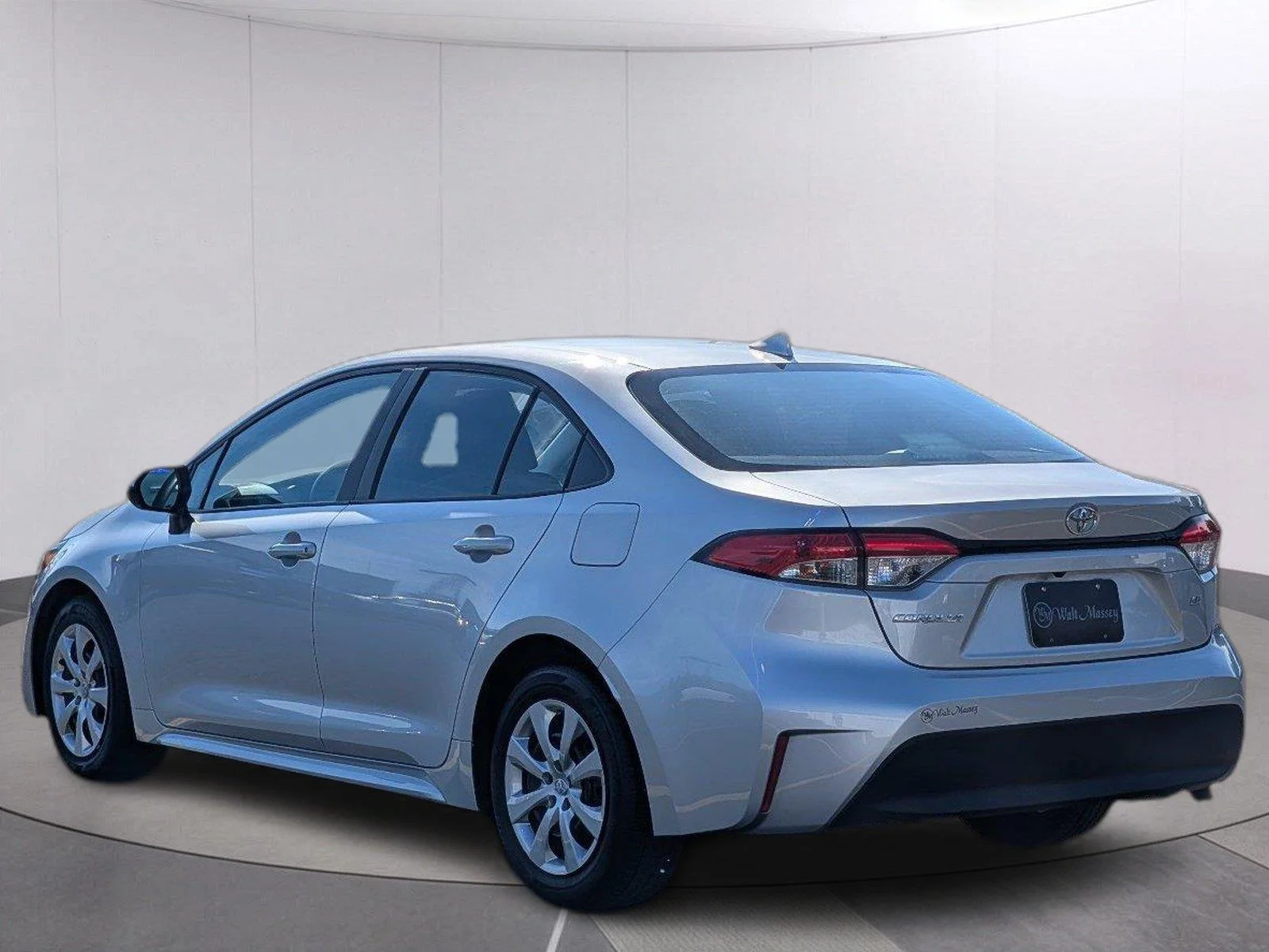 Used 2025 Classic Silver Metallic Toyota LE image 3
