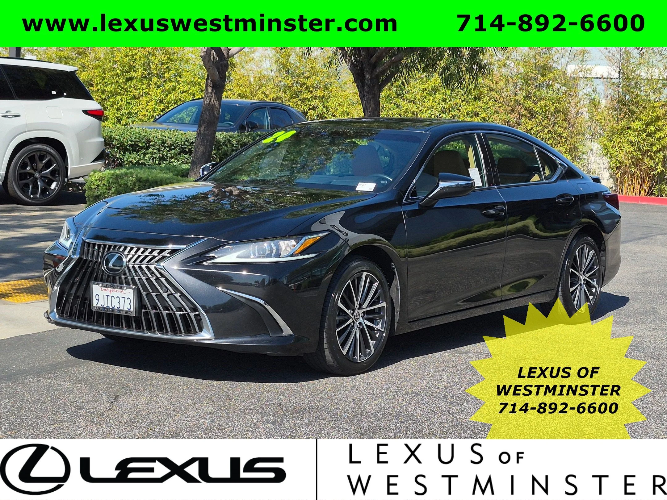 Certified Used 2024 Caviar Lexus ES 300h image 1