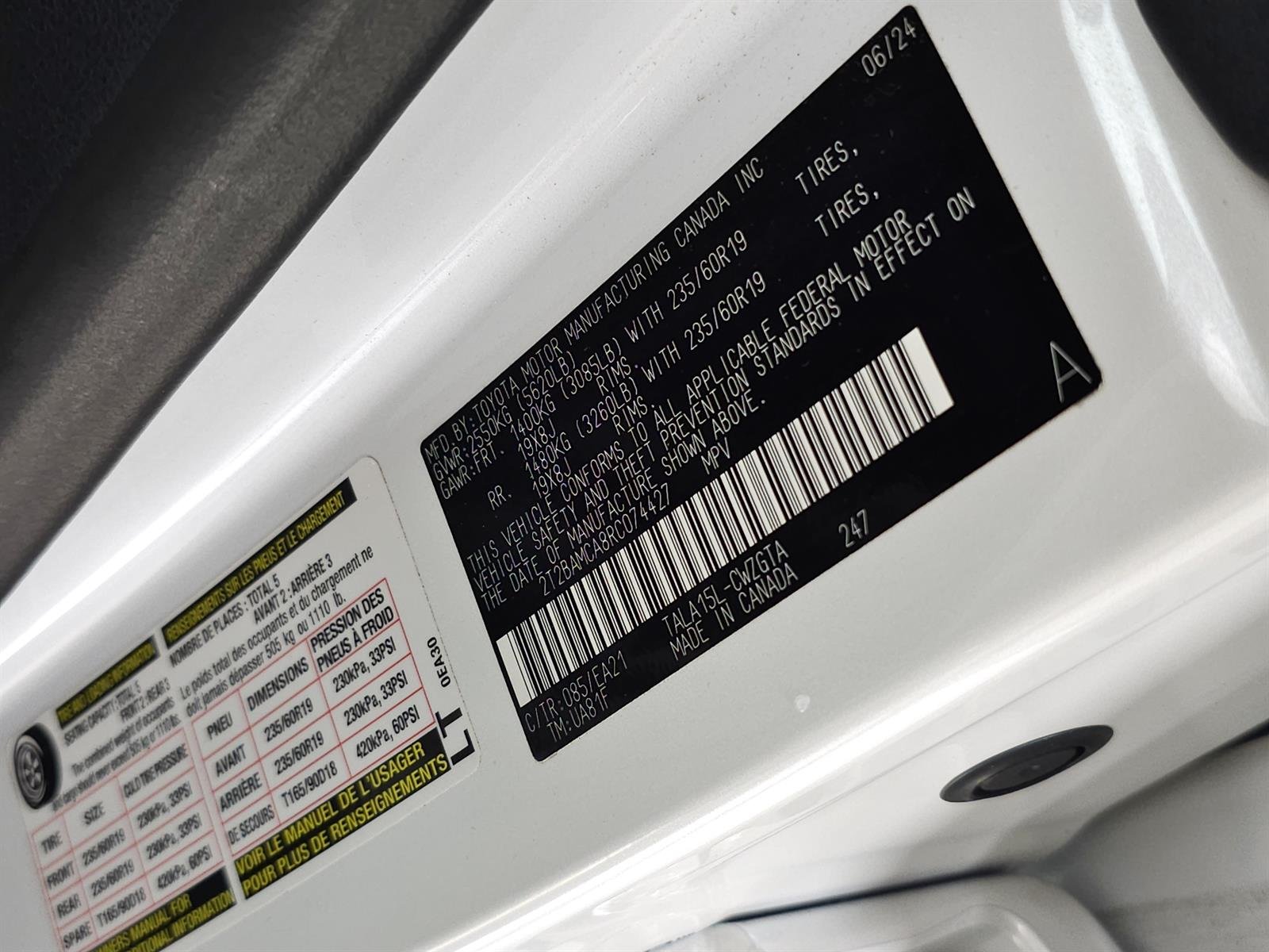 Certified Used 2024 Eminent White Pearl Lexus PREMIUM image 35