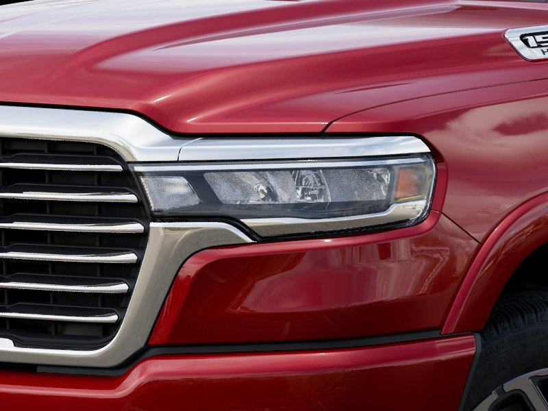 New 2027 Molten Red Pearl-Coat Exterior Paint RAM Laramie image 6