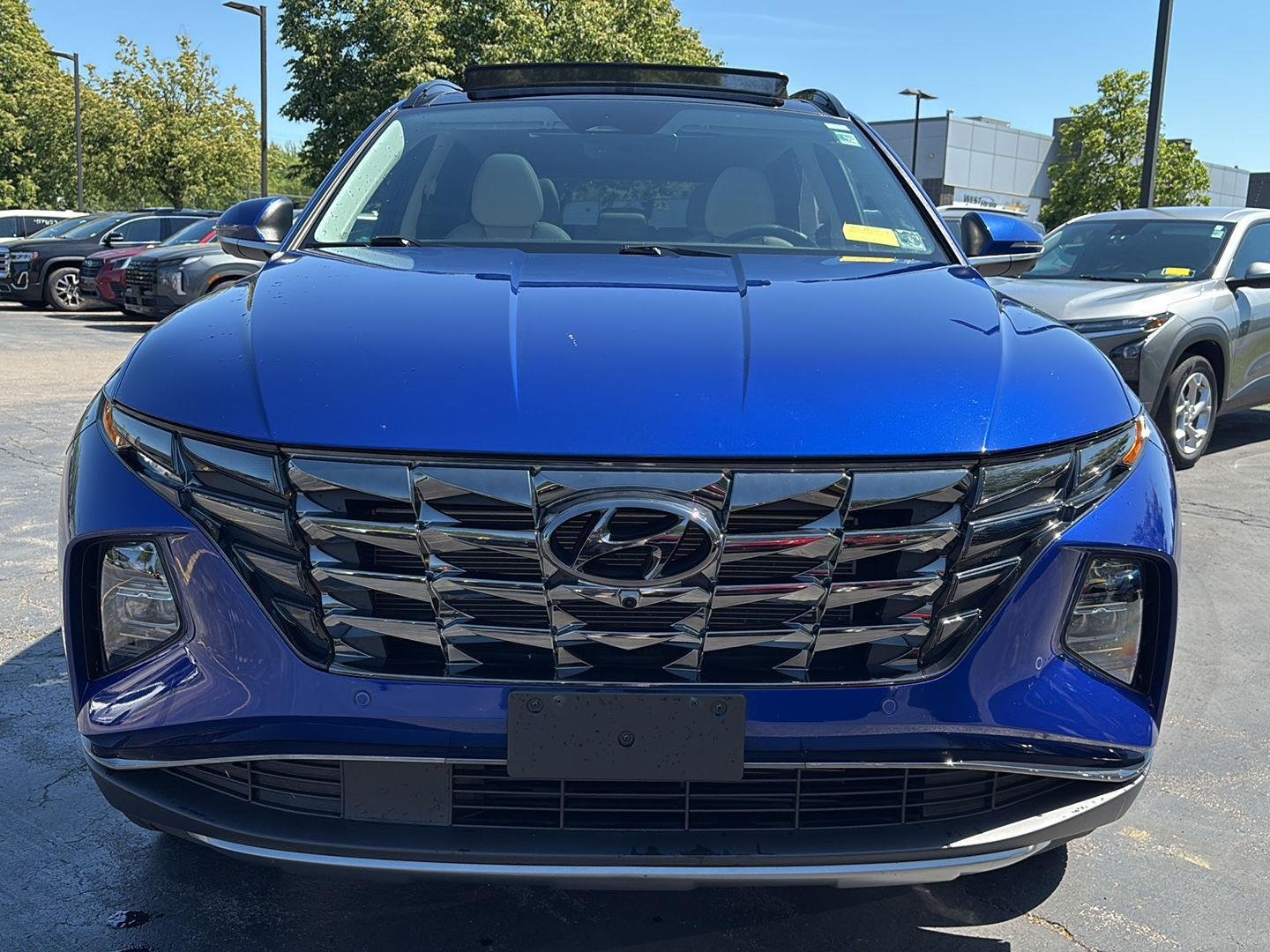 Used 2023 Intense Blue Hyundai Limited image 14