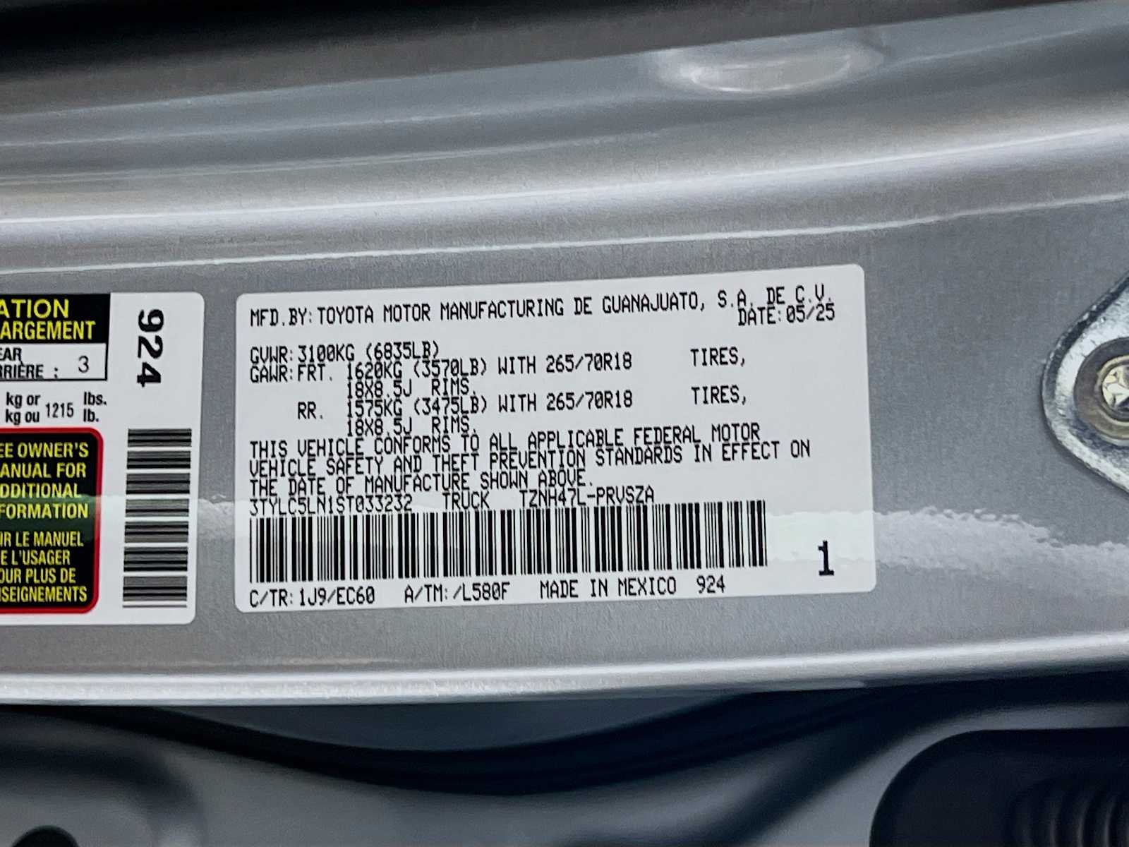 Used 2025 Celestial Silver Metallic Toyota Trailhunter Hybrid image 19
