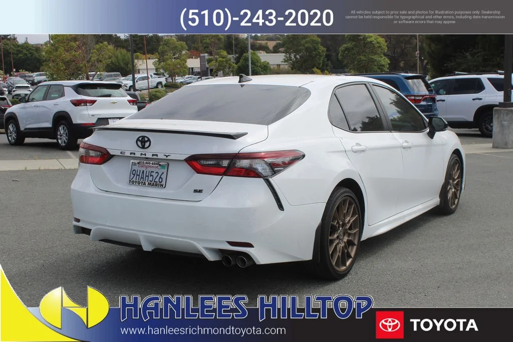 Used 2023 White Toyota SE Nightshade image 7