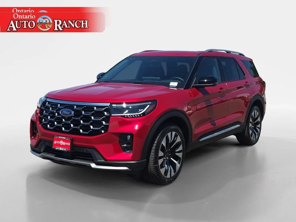 New 2026 Rapid Red Metallic Tinted Clearcoat Ford Platinum image 7