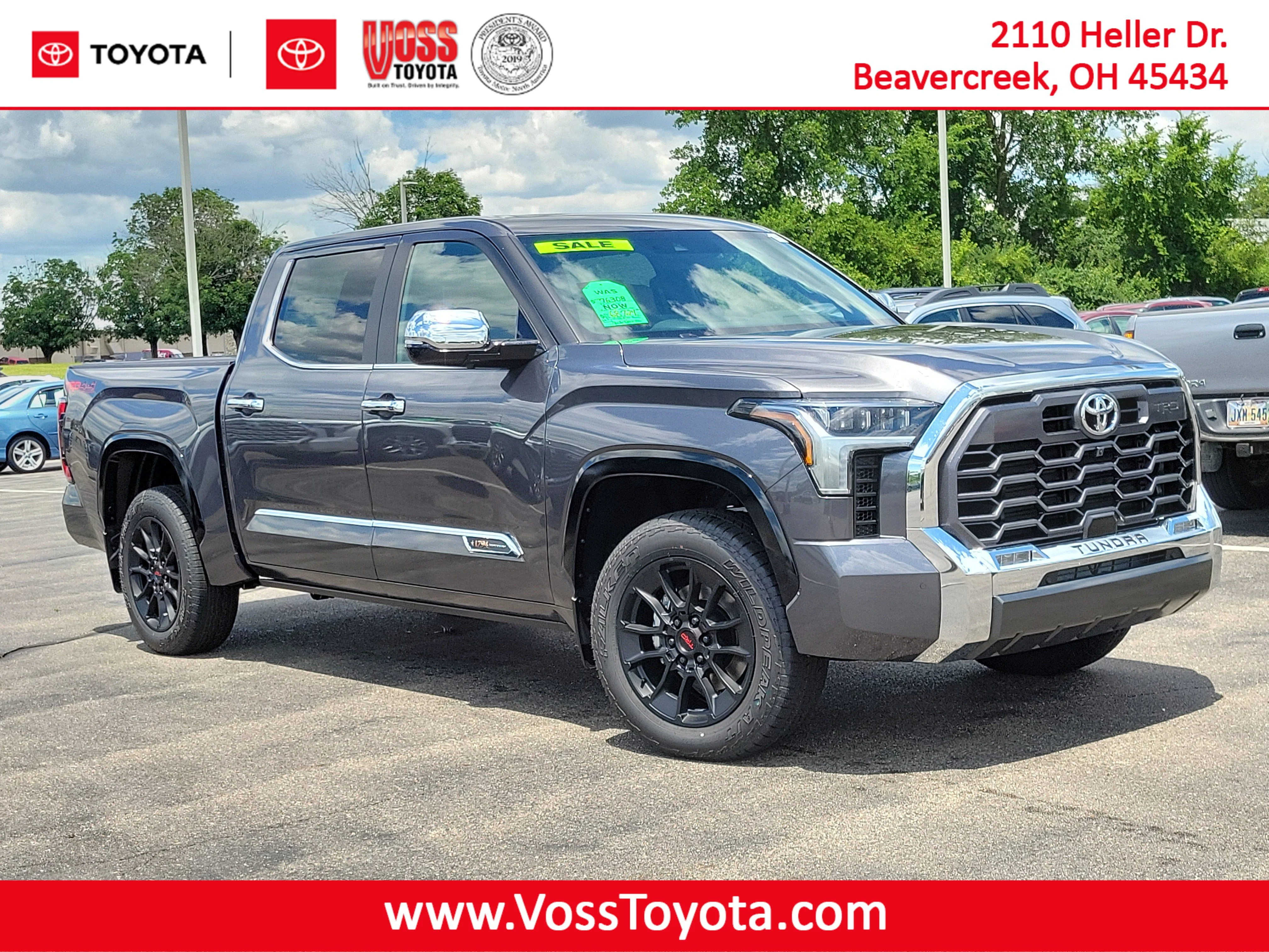 New 2026 Magnetic Gray Metallic Toyota 1794 Edition CrewMax 5.5