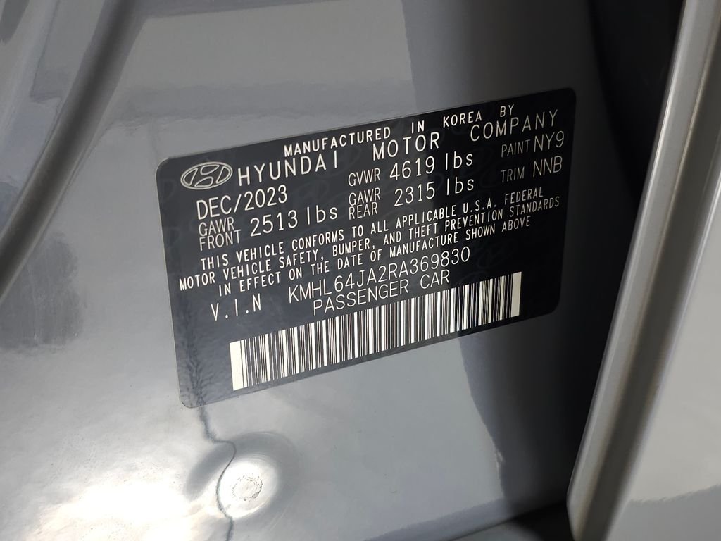 Certified Used 2024 Transmission Blue Hyundai SEL image 30