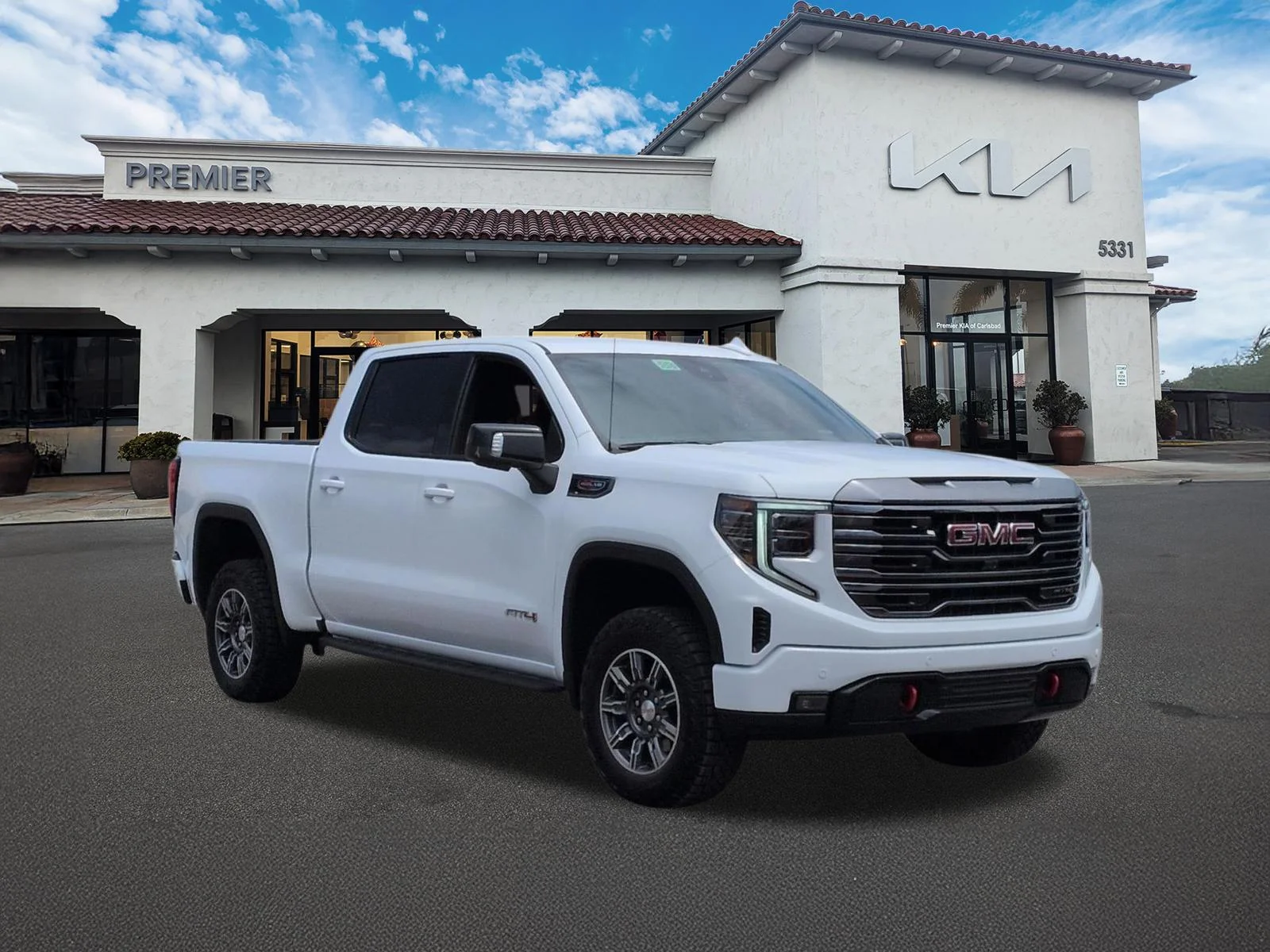 Used 2024 White GMC AT4 image 2