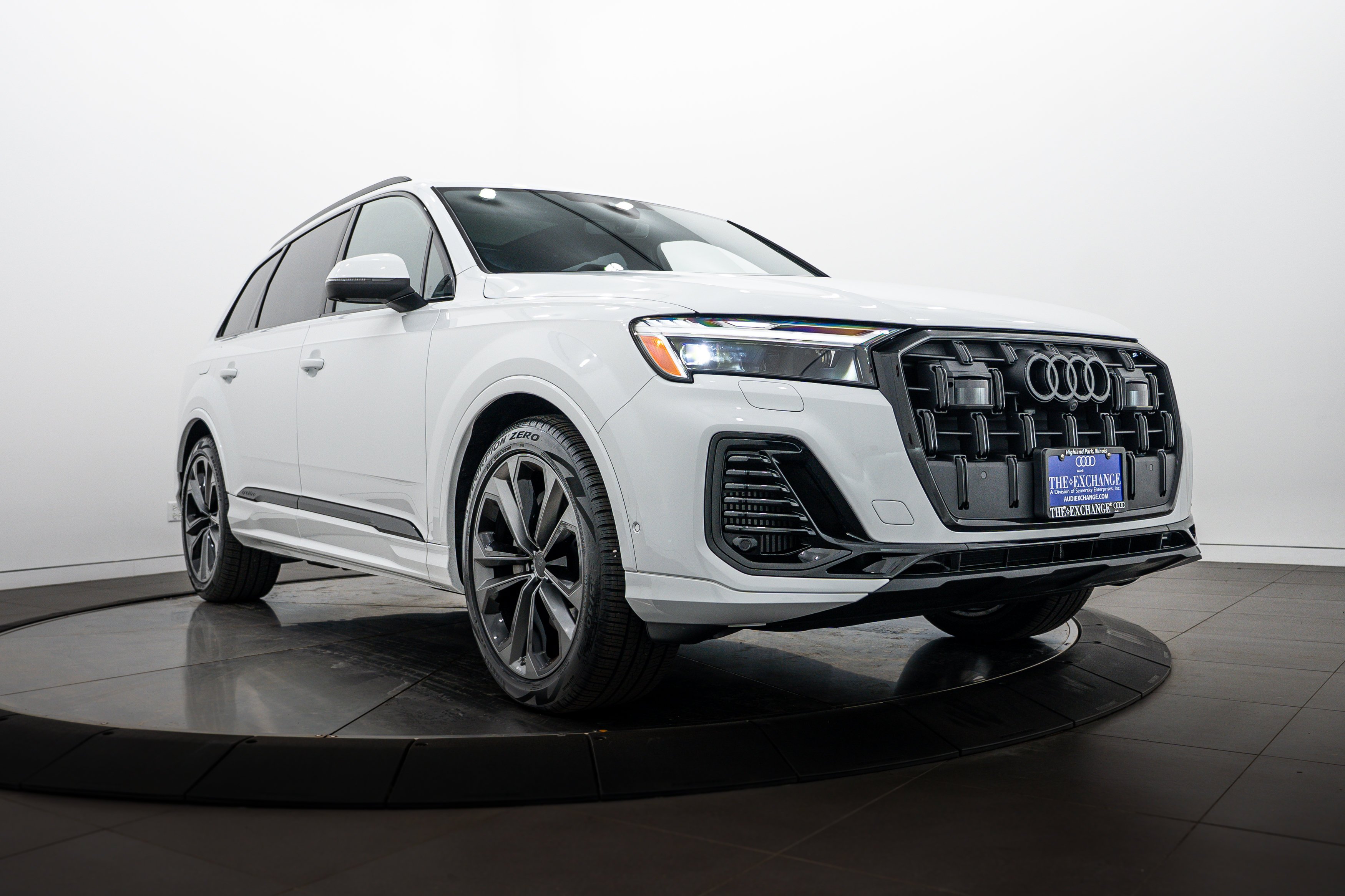 Used 2026 Glacier White Metallic Audi Premium Plus image 1