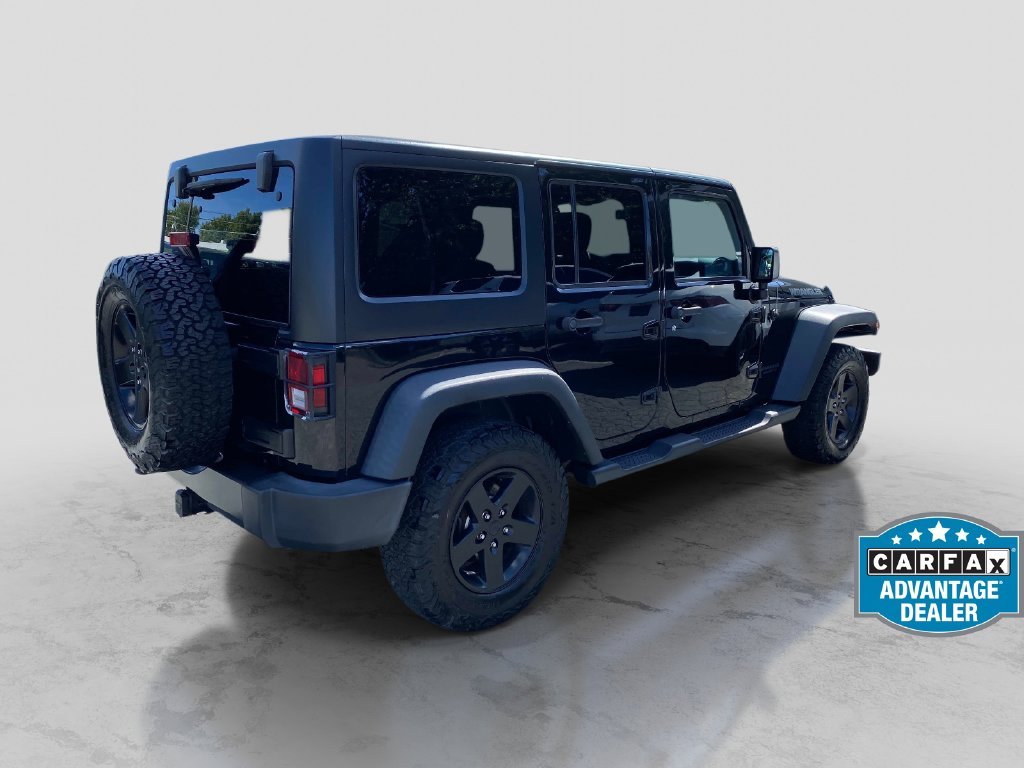 Used 2017 Black Jeep Unlimited Sport image 7