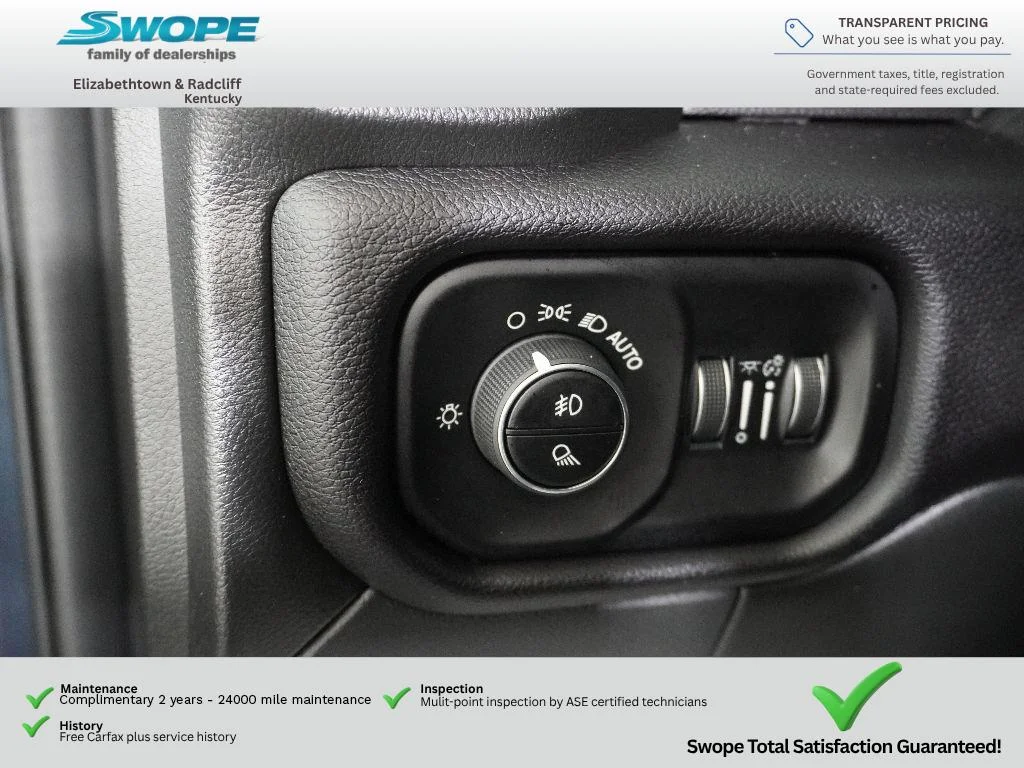 Used 2025 Forged Blue Metallic Ram Laramie image 15