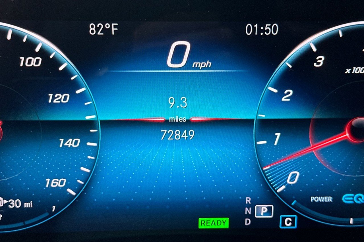 Used 2020 Lunar Blue Metallic Mercedes-Benz GLS 450 image 26
