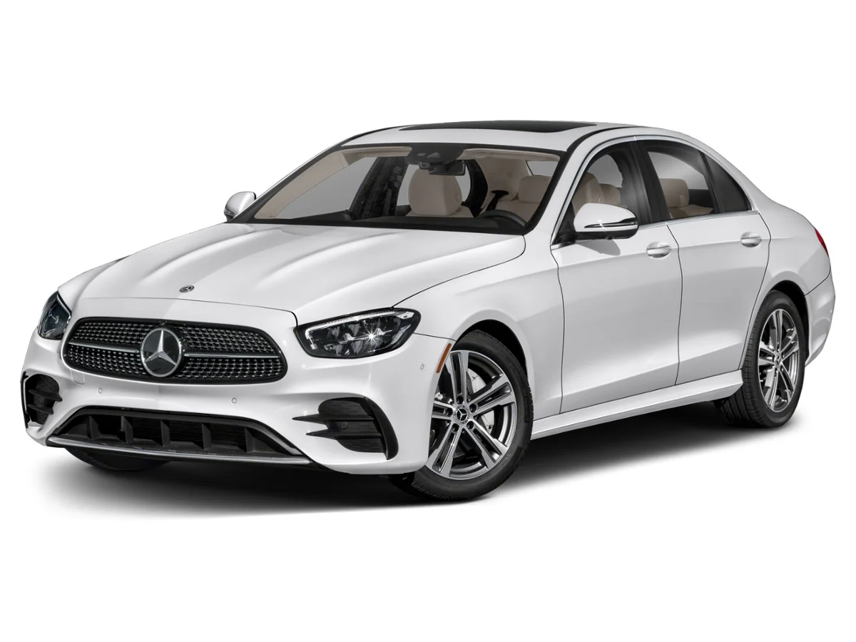 Used 2022 Gray Mercedes-Benz E 350 image 1