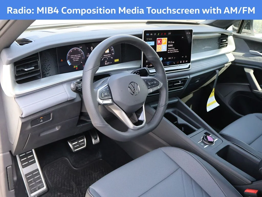 New 2026 White Volkswagen 2.0T SE R-Line Black image 3